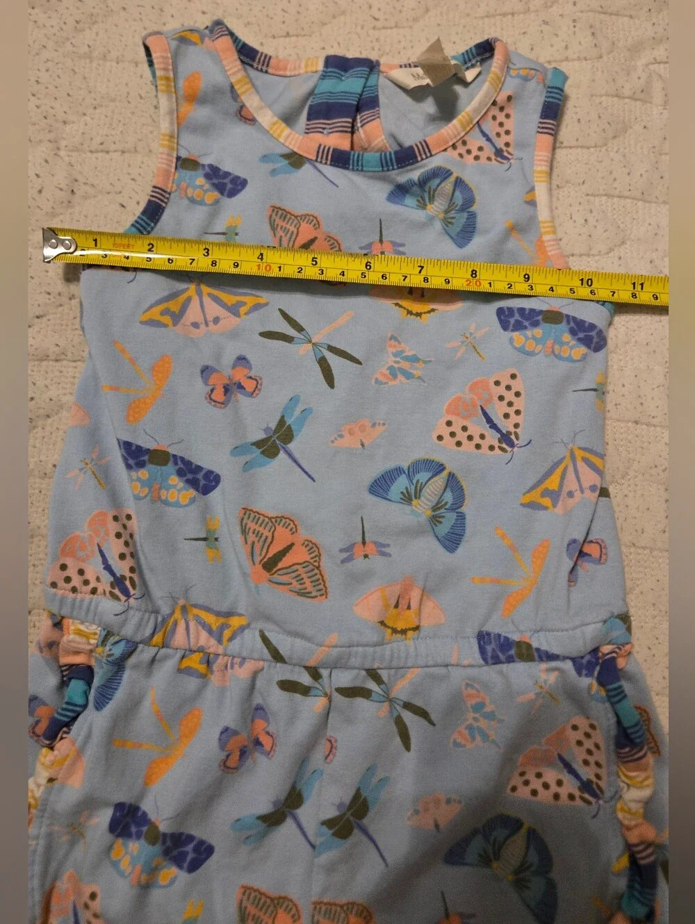 Matilda Jane Light Blue Butterfly & Dragonfly Romper